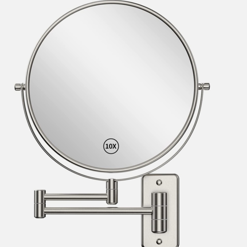 HOMEMIRO 9-Inch 10x Magnification Makeup Mirror